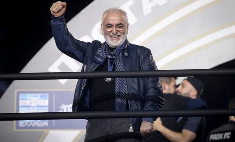 Είσοδο με ελικόπτερο έκανε ο Σαββίδης στην Τούμπα (video)