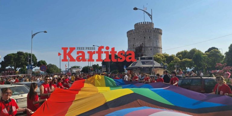 Λαοθάλασσα στο Thessaloniki Pride φώναξε «ούτε βήμα πίσω» (photo+video)