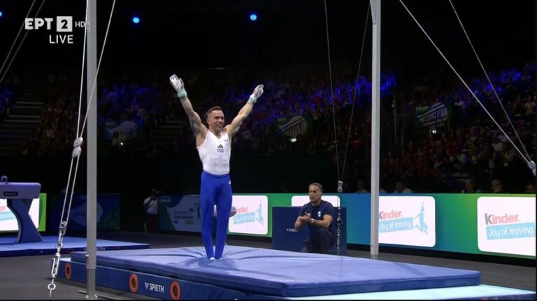 «Βασιλιάς» της Ευρώπης στους κρίκους ο Λευτέρης Πετρούνιας! (VIDEO)