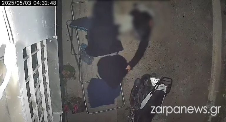 Κάμερα την έπιασε στα πράσα να κλέβει… μπουγάδα (VIDEO)