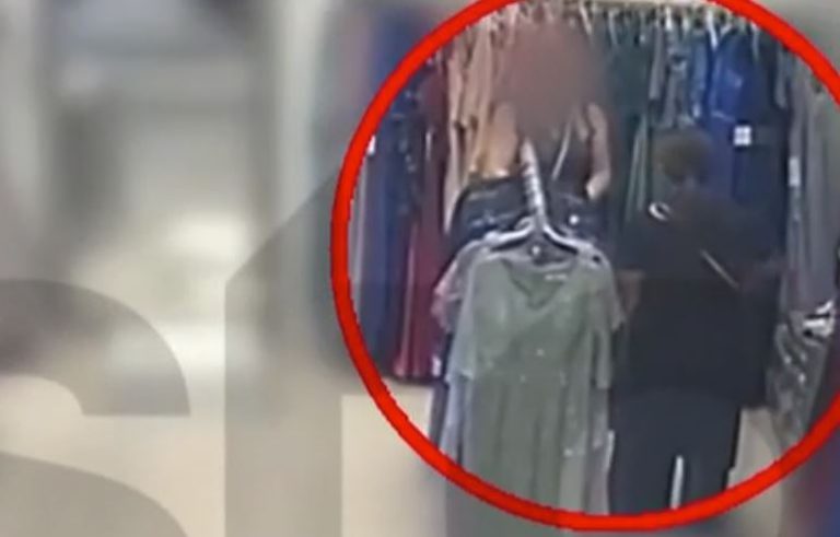 Πώς παριστάνοντας τις πελάτισσες έκλεβαν ακριβά φορέματα! Βίντεο-ντοκουμέντο