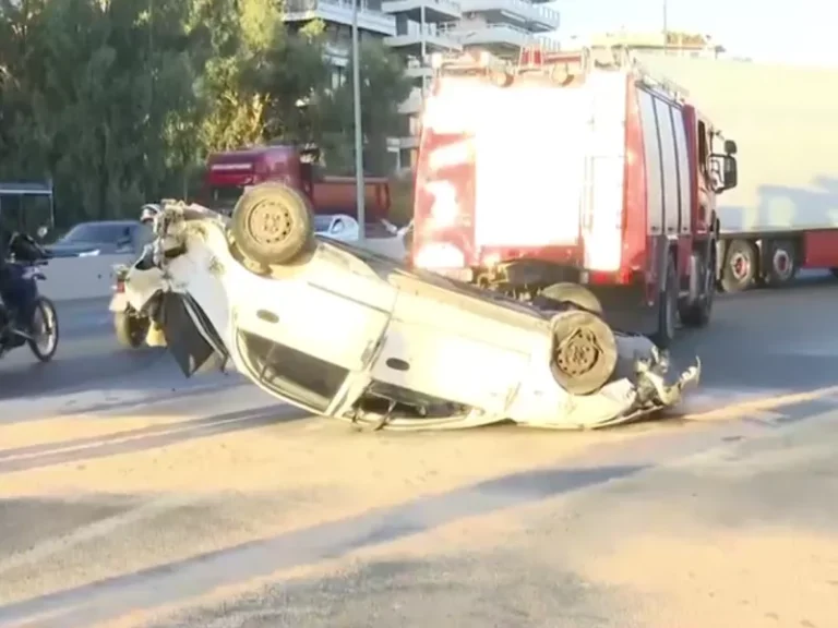 Νέο τροχαίο στη λεωφόρο Ποσειδώνος! (VIDEO)