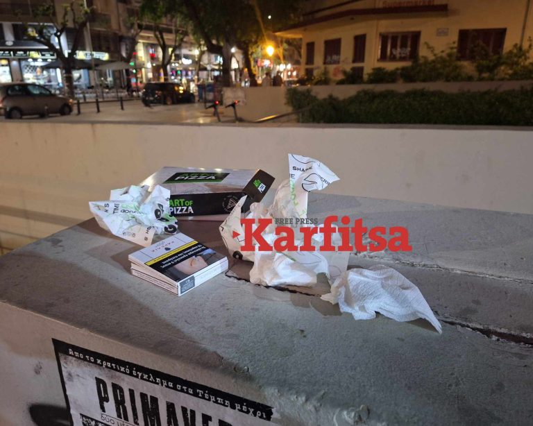 Ρεσιτάλ ασυνειδησίας με παντού πεταμένα σκουπίδια στην οδό Ναυαρίνου στη Θεσσαλονίκη (VIDEO & PHOTOS)