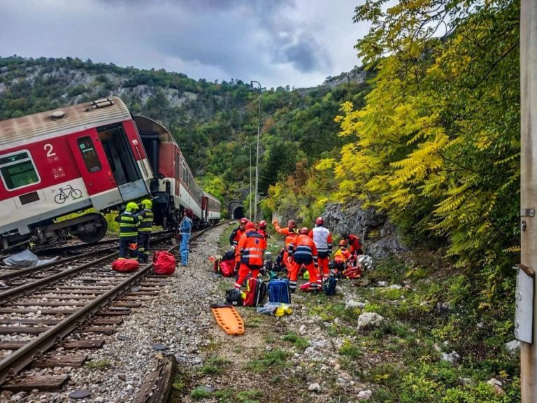 Σλοβακία: Μετωπική σύγκρουση τρένων – Τουλάχιστον 20 τραυματίες (photo)