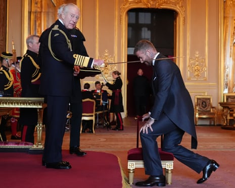 Ο Ντέιβιντ Μπέκαμ έγινε επισήμως… Sir! (Photo)