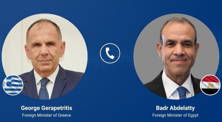Το τηλεφώνημα του Γιώργου Γεραπετρίτη στην Αίγυπτο