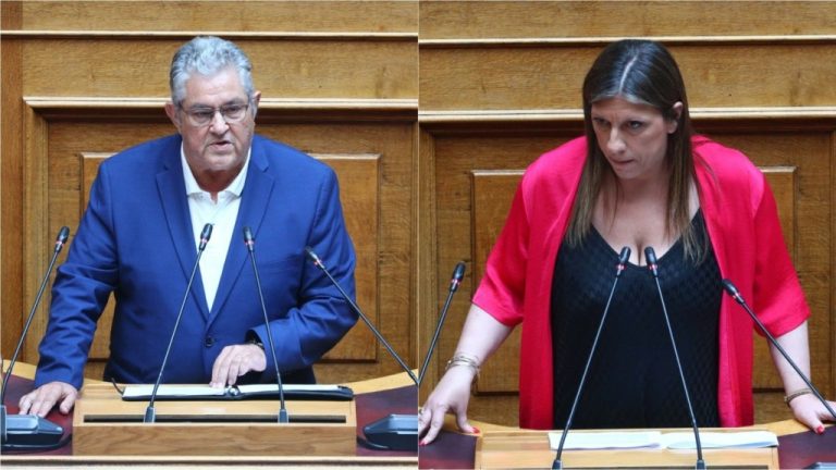 Καβγάς με πρωταγωνιστές Κουτσούμπα και Κωνσταντοπούλου: Αυτή είστε!