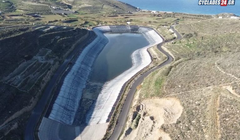 Νάξος: Ανησυχία για τα αποθέματα νερού σε Φράγμα Φανερωμένης και Λιμνοδεξαμενή Εγγαρών (Βίντεο)