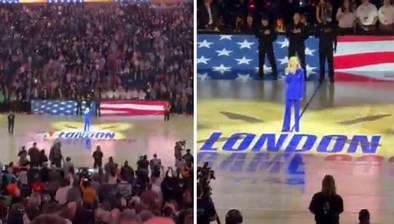 Η στιγμή που η πολιτική διαμαρτυρία μπήκε στο παρκέ – Μία φράση έκανε 20.000 άτομα να ουρλιάξουν (Video)