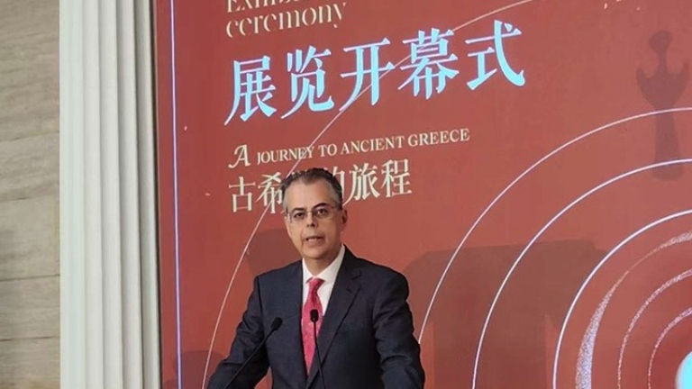 «Ένα ταξίδι στην Αρχαία Ελλάδα»: Εγκαίνια της έκθεσης στο Μουσείο Λιανγκτζού της Κίνας