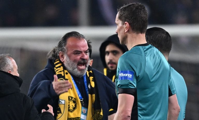 Απολογήθηκε ο Μάριος Ηλιόπουλος της ΑΕΚ: «Η ένταση δεν ξεπέρασε ποτέ τα όρια»