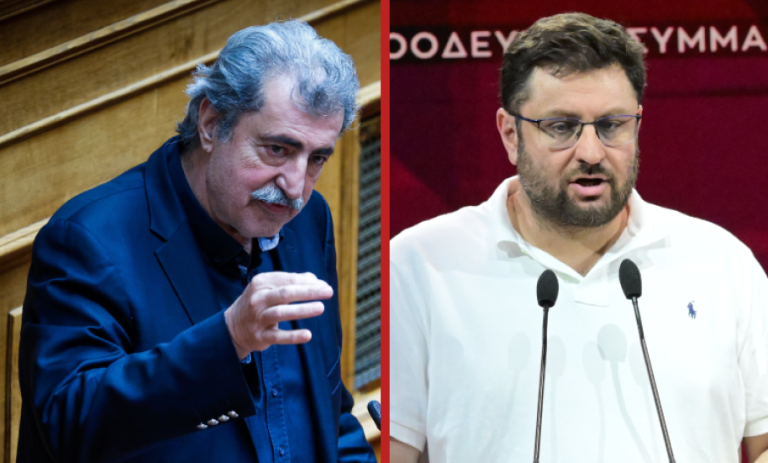 Μετά το διαδίκτυο, «μπαρούτι» και στο περιστύλιο από Πολάκη και Ζαχαριάδη