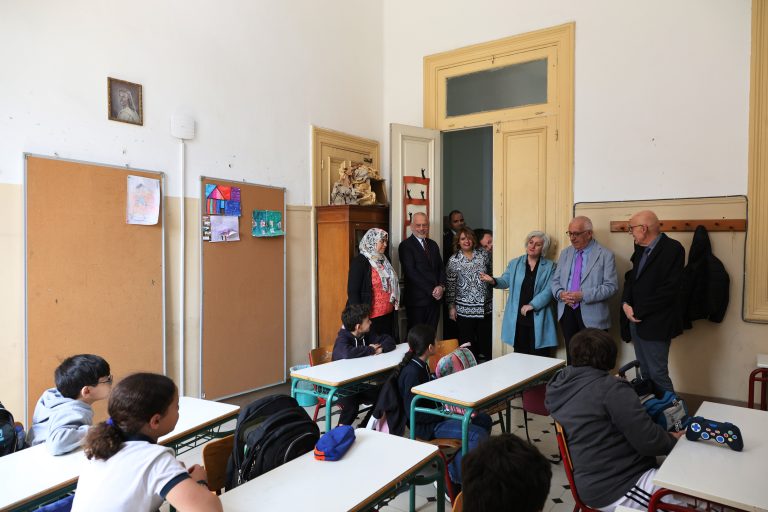 Νικήτας Κακλαμάνης: Συνάντηση στο Κάιρο με Έλληνες μαθητές και εκπαιδευτικούς