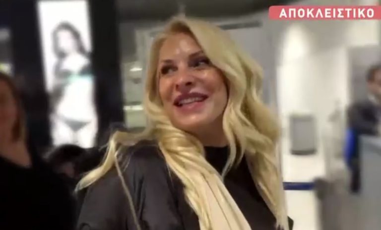 Ελένη Μενεγάκη: Η αφοπλιστική απάντηση σε ρεπόρτερ για την επιστροφή της (Video)
