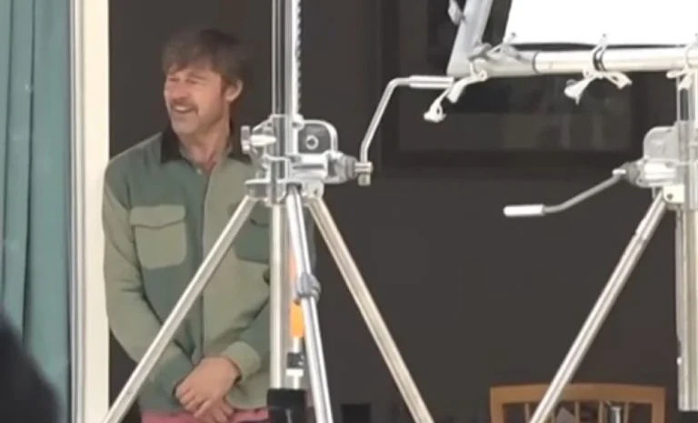 Mπραντ Πιτ: Χαμογελαστός στο lobby ξενοδοχείου στη Νέα Μάκρη, πριν το γύρισμα (Video)