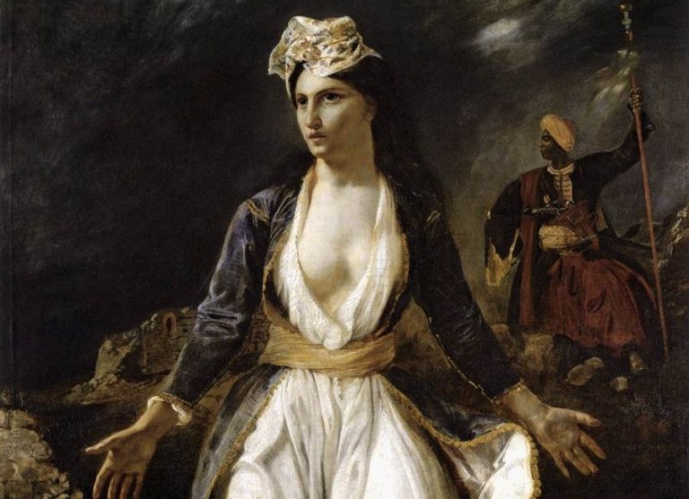 Ιστορική Στιγμή: Η «Ελλάδα» του Ντελακρουά στο Μεσολόγγι (Photo)