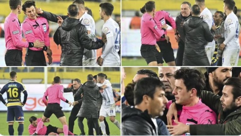 Ο διαιτητής που… γρονθοκοπήθηκε στο τουρκικό πρωτάθλημα, σφυρίζει το Παναθηναϊκός-Ολυμπιακός (Video&Photos)