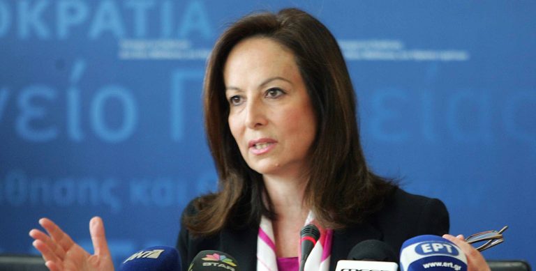 Άννα Διαμαντοπούλου: «Θα πρέπει η δικαιοσύνη να φτάσει μέχρι τέλους»