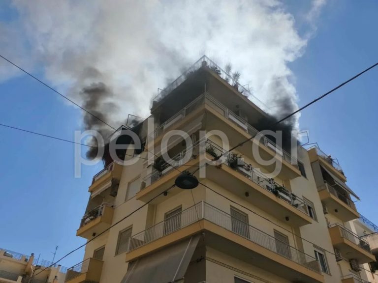 Πάτρα: Νεκρή 92χρονη από πυρκαγιά στο διαμέρισμά της (VIDEO)