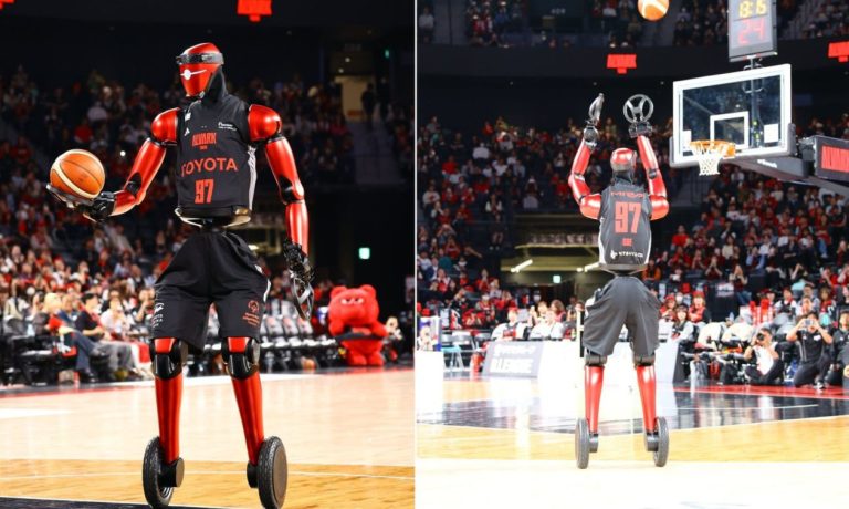 Το ρομπότ-γίγας των 2,19 μ. που παίζει μπάσκετ καλύτερα από άνθρωπο (Video)