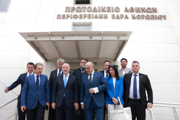 Εγκαίνια για το Πρωτοδικείο Κορωπίου παρουσία του υπουργού Γιώργου Φλωρίδη