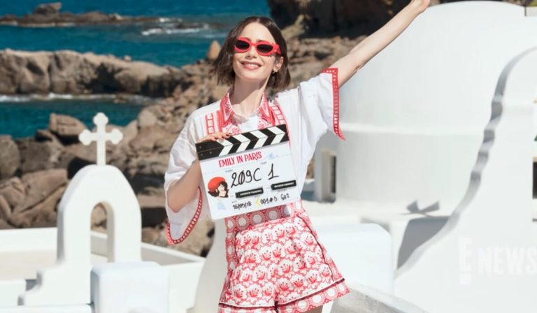 Emily in Μύκονος: Η Λίλι Κόλινς ξεφαντώνει χορεύοντας έξαλλα Μαντόνα (Video)