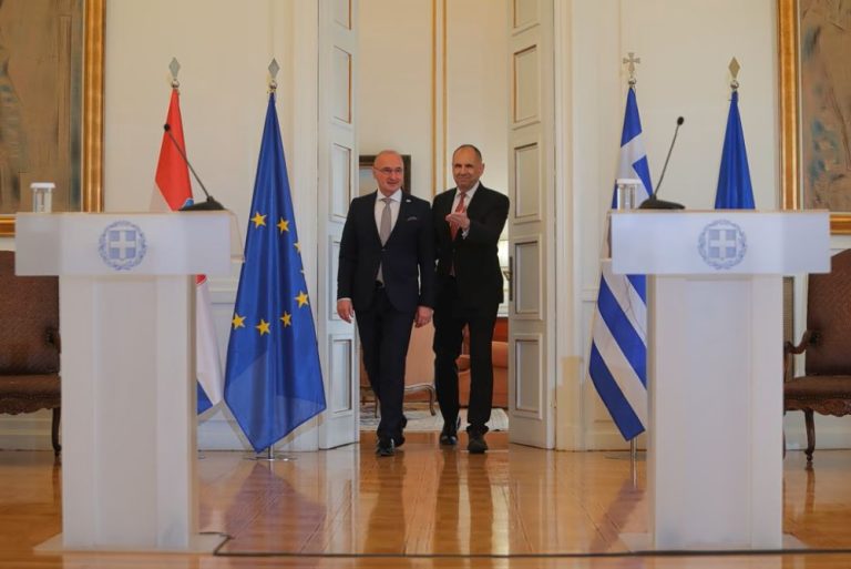 Συνάντηση Γεραπετρίτη – Ράντμαν: Κροατία και Ελλάδα είναι στην ίδια πλευρά της ιστορίας