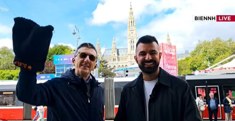 Άρης Πορτοσάλτε: Eμφανίσθηκε με σκουφάκι «Ferto» από τη Βιέννη αλλά η μπηχτή Μικρούτσικου «γκρέμισε» το πλατό (Video)