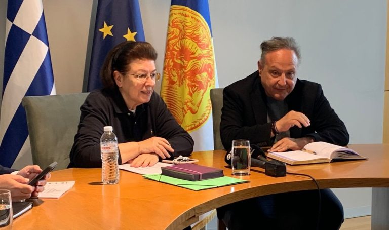 Λίνα Μενδώνη: Παρουσία Στέλιου Αγγελούδη η τελετή παράδοσης των ιστορικών κρηνών Θεσσαλονίκης