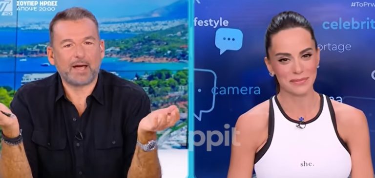 Γιώργος Λιάγκας & Μαρία Αντωνά μαζί στο «Πρωινό»: Τα πονηρά γελάκια, το τρακ και η ατάκα για το σπίτι τους (Video)