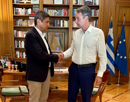 Τα μεγάλα έργα της Κρήτης στο τραπέζι της συνάντησης Αυγενάκη με τον Κυριάκο Μητσοτάκη