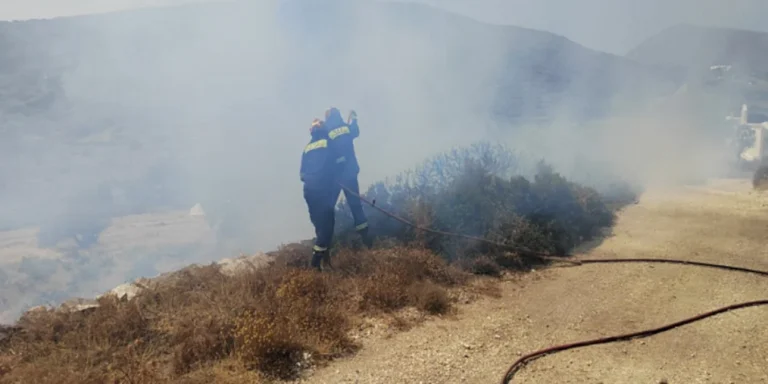 Συνεχίζεται η μάχη με τις φλόγες στην Πάρο – Εκκενώθηκαν 5 περιοχές – Απειλούνται κατοικίες (video)