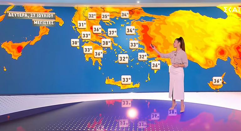 Καιρός: Ξανασκαρφαλώνει το θερμόμετρο (VIDEO)
