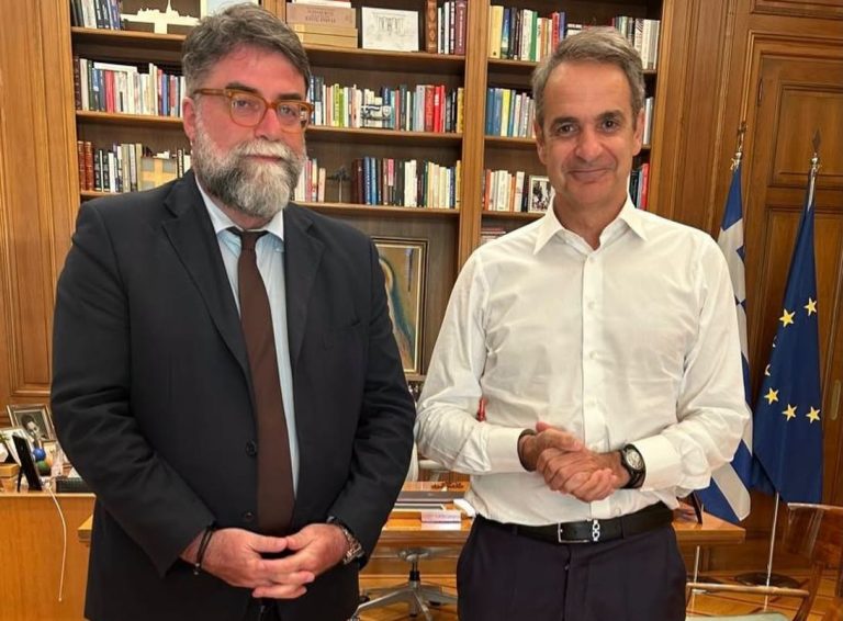 Βασίλης Οικονόμου: To «Τρένο Παντού» στο επίκεντρο της συνάντησης με τον Κυριάκο Μητσοτάκη