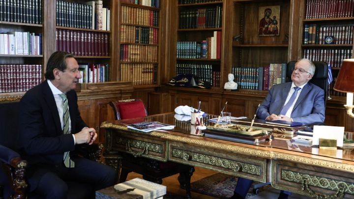 Στο Προεδρικό Μέγαρο ο Βασίλης Παπαστεργιάδης – Στο επίκεντρο η Ομογένεια της Αυστραλίας
