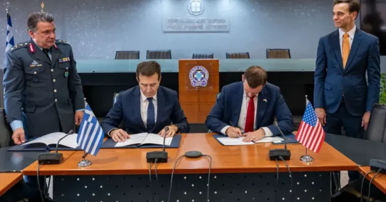 Νέα ασπίδα ασφαλείας Ελλάδας–ΗΠΑ: Κοινό μέτωπο απέναντι σε οργανωμένο έγκλημα και τρομοκρατία