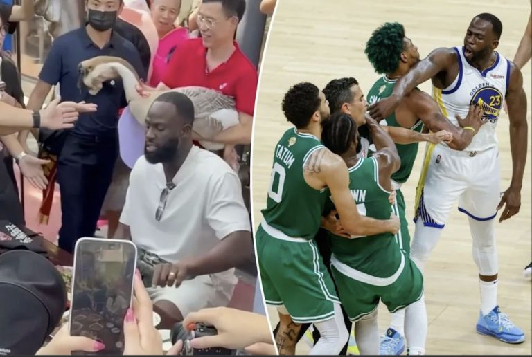 Ο Ντρέιμοντ Γκριν, ο πιο σκληρός άντρας του NBA, λύγισε μπροστά σε ένα πτηνό 25 κιλών – Και το βίντεο έγινε viral
