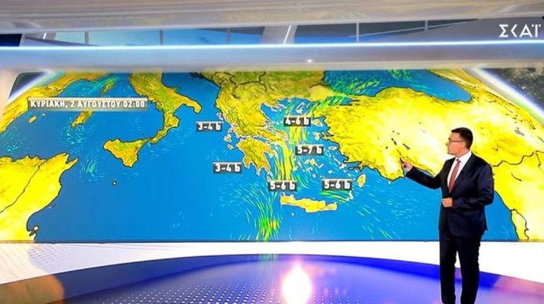 Καιρός: Πότε υποχωρούν τα μελτέμια (VIDEO)