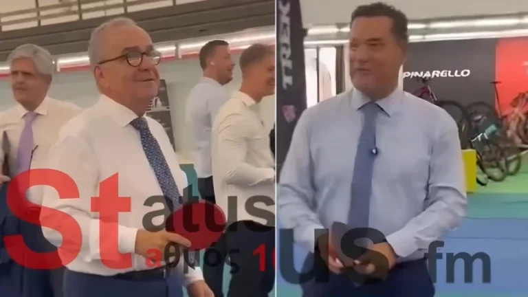 Άδωνις vs Παπαθανάσης: Η υπουργική «μονομαχία» που κρίθηκε…στο πινγκ πονγκ (VIDEO)