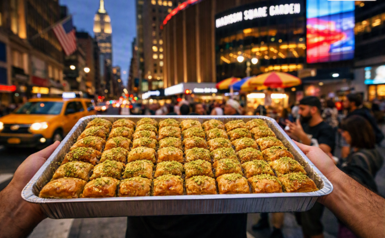 Ο «Baklava Guy» που ξεκίνησε για πλάκα αλλά έψησε το Μανχάταν – Και βγάζει 20.000 δολάρια τον μήνα (Video)
