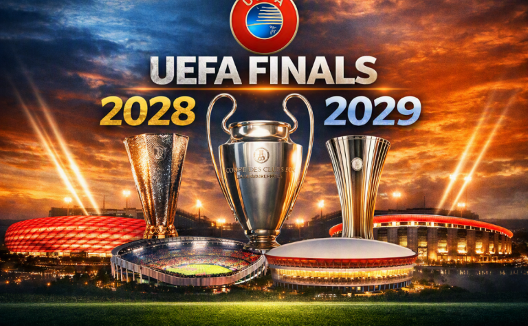 Η UEFA ξαναγράφει τον χάρτη των διοργανώσεων: Αυτές είναι οι έδρες των τελικών του 2028 και 2029 και οι λόγοι πίσω από τις επιλογές