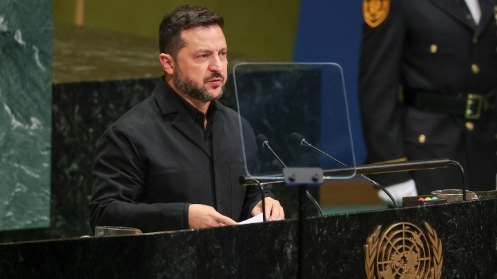 Οι… σκληρές κουβέντες του Ζελένσκι για τον Βλαντίμιρ Πούτιν από το βήμα του ΟΗΕ