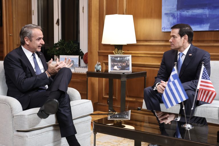 Συνάντηση Μητσοτάκη-Ρούμπιο στο Μαξίμου: «Οι σχέσεις μας βρίσκονται στο υψηλότερο επίπεδο όλων των εποχών» (photos)