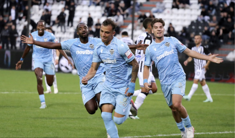 ΠΑΟΚ–Καλαμάτα 1-3, Super League: Ιστορική «Μαύρη Θύελλα» και «διπλό» μεγατόνων στην Τούμπα