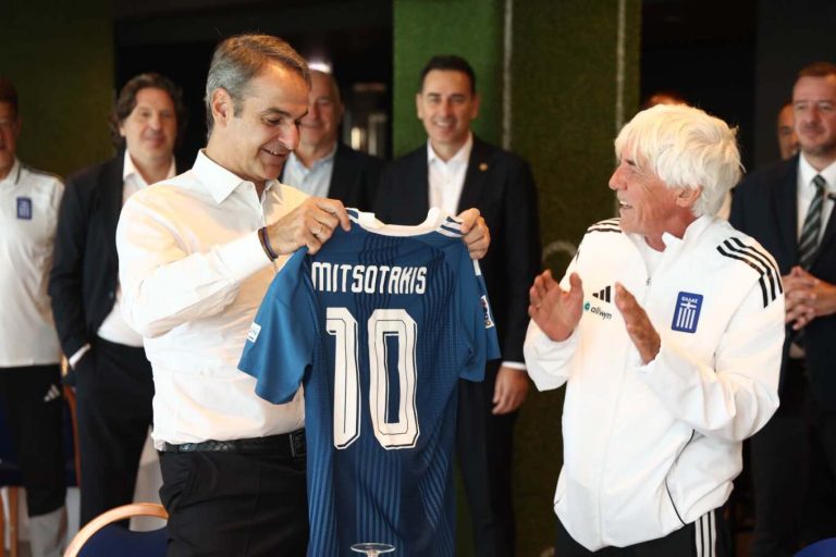Με το «δεκάρι» ο Μητσοτάκης στη Θεσσαλονίκη (PHOTOS)