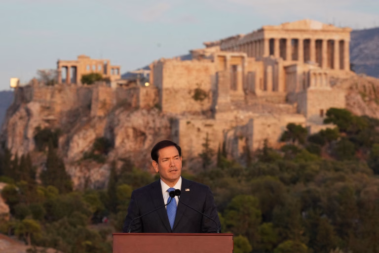 Διεθνής Τύπος: «Ο Μάρκο Ρούμπιο στην Πνύκα απευθύνθηκε στο κίνημα MAGA»